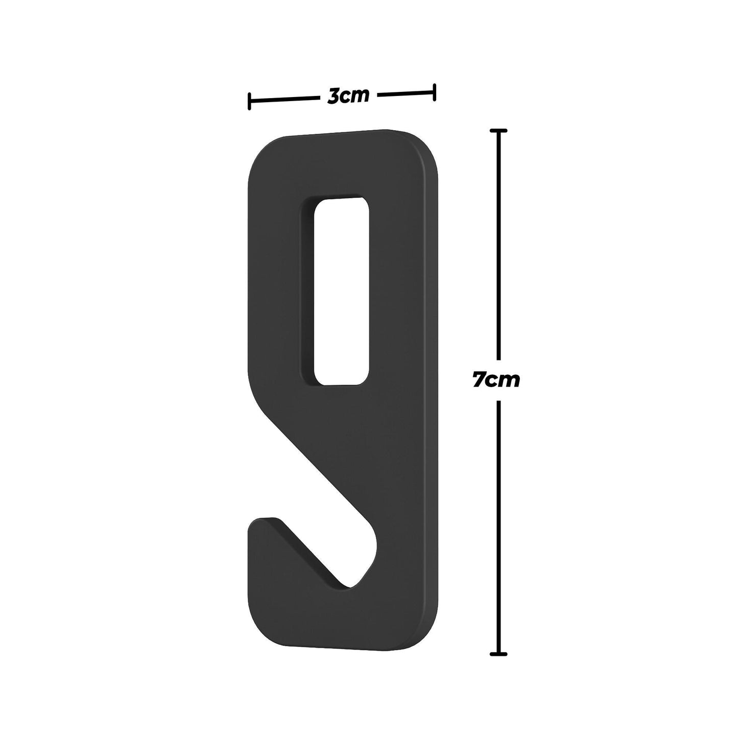 6x Kleiderbügel Verbinder - Verbindungshaken Platzsparender Halter Aufhänger, Kleiderbügelhaken für Schrankorganisation by NewGround Designs