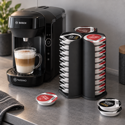 Kapselhalter für 30 Tassimo Kapseln -  Aufsteller/ Kapselständer  / Kapsel-Tower