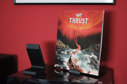 NewGround Designs LP Aufsteller, Vinyl Display, Schallplatten Ständer, Record Halter, Deko 12"