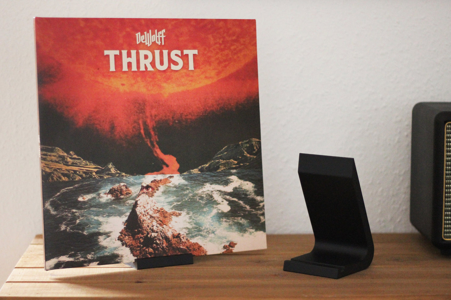 NewGround Designs LP Aufsteller, Vinyl Display, Schallplatten Ständer, Record Halter, Deko 12"