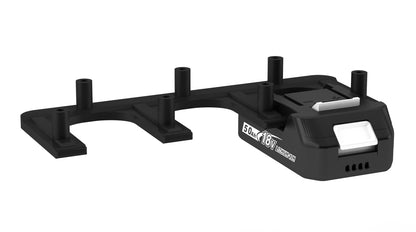Akku Wandhalterung geeignet für Makita Akkus 18V - 14,4V | Akku-Halterung Wandhalter (3 Akkus) inkl. Schrauben & Dübel