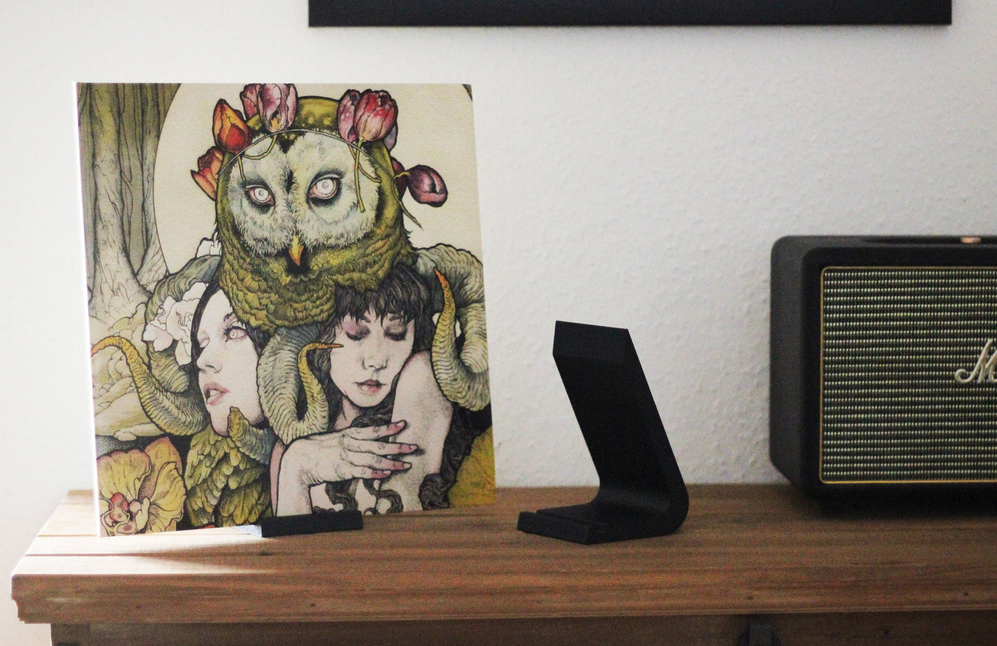 NewGround Designs LP Aufsteller, Vinyl Display, Schallplatten Ständer, Record Halter, Deko 12"