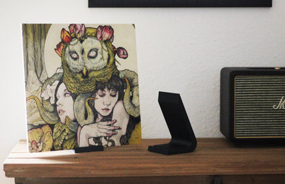 NewGround Designs LP Aufsteller, Vinyl Display, Schallplatten Ständer, Record Halter, Deko 12"