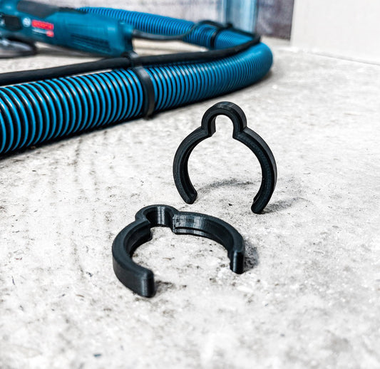 6x Schlauch Clip passend für Bosch GAS Staubsauger/35mm Schläuche, Kabel Clip, Kabel Klammer