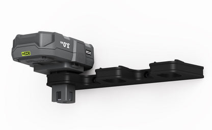 Akku Wandhalterung geeignet für Ryobi Akkus 18V ONE+ / Akku-Halterung Wandhalter (3 Akkus) inkl. Schrauben & Dübel