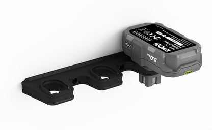 Akku Wandhalterung geeignet für Ryobi Akkus 18V ONE+ / Akku-Halterung Wandhalter (3 Akkus) inkl. Schrauben & Dübel
