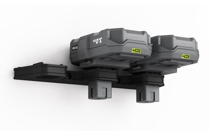 Akku Wandhalterung geeignet für Ryobi Akkus 18V ONE+ / Akku-Halterung Wandhalter (3 Akkus) inkl. Schrauben & Dübel