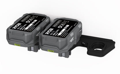 Akku Wandhalterung geeignet für Ryobi Akkus 18V ONE+ / Akku-Halterung Wandhalter (3 Akkus) inkl. Schrauben & Dübel