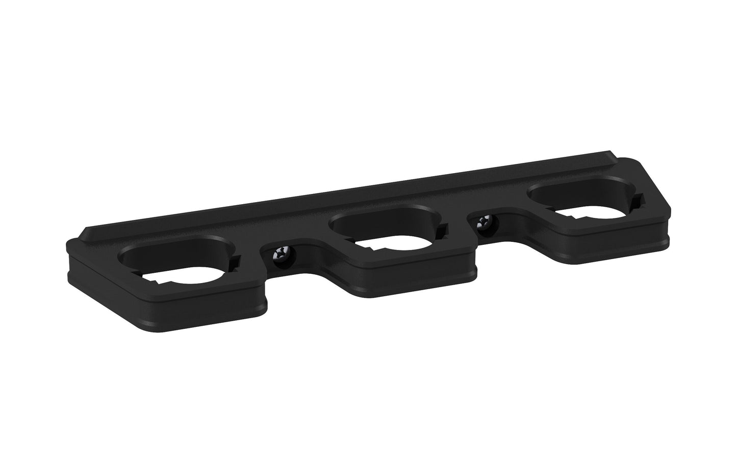 Akku Wandhalterung geeignet für Milwaukee M12 Akkus (12V) / Akku-Halterung Wandhalter (3 Akkus) / Akkuhalter