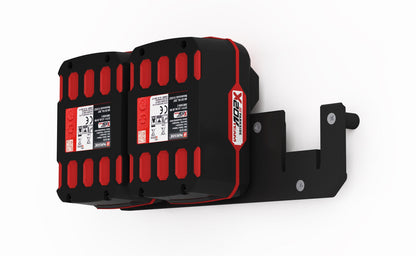 Akku Wandhalterung geeignet für Parkside Akkus 20V / Akku-Halterung Wandhalter (3 Akkus) inkl. Schrauben & Dübel