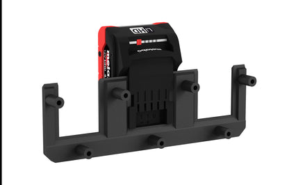 Akku Wandhalterung geeignet für Metabo Akkus 18V / CAS Cordless Alliance System Akku-Halterung Wandhalter (3 Akkus) inkl. Schrauben & Dübel