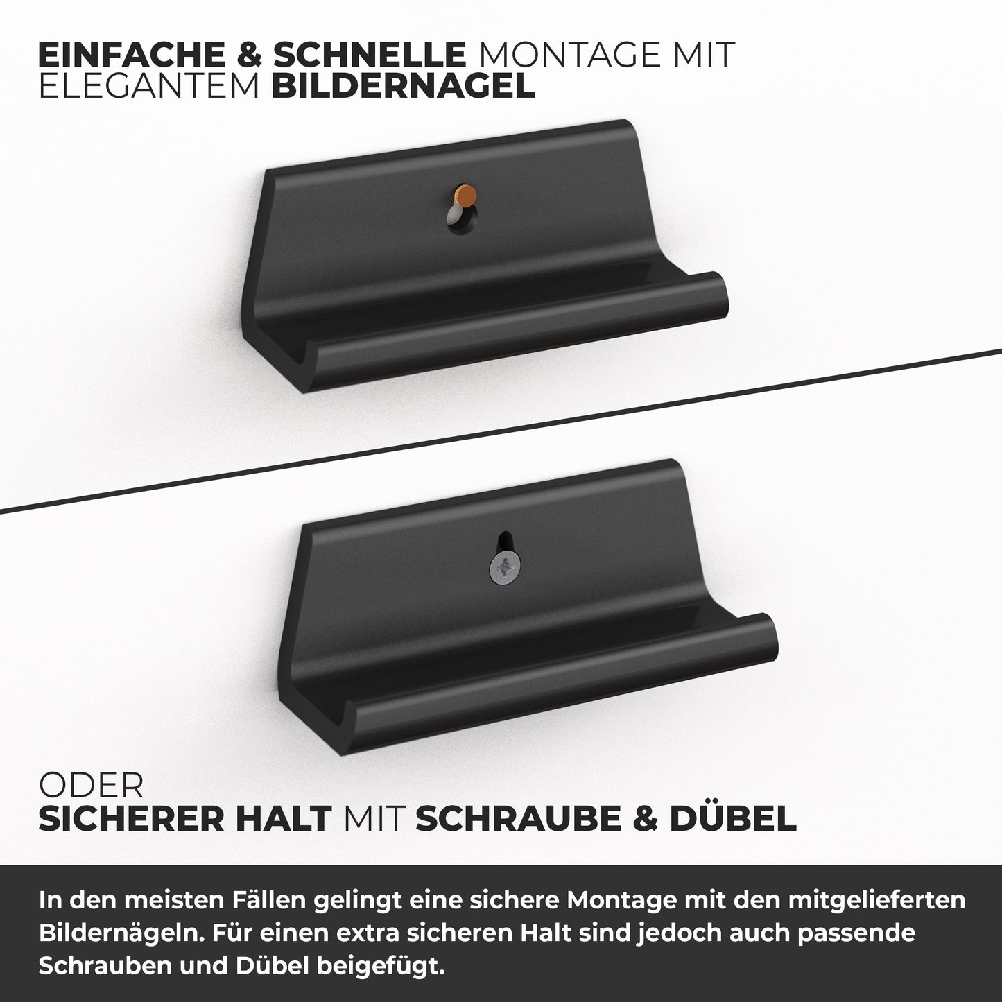 LP Wandhalterung (4 Stück) Schallplatten Halterung, Vinyl Halter, Regal, Rahmen, Display Schallplattenhalter 7"/10"/12" + Gatefold