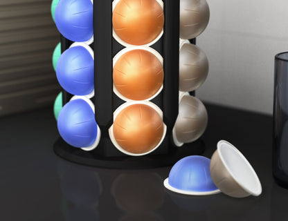 Kapselhalter für 24+ Nespresso Vertuo Kapseln -  Aufsteller/ Kapselständer  / Pod Tower
