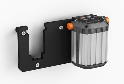 Akku Wandhalterung geeignet für 2 Gardena Akkus 18V / B-Li18 / Akku-Halterung Wandhalter (2 Akkus) inkl. Schrauben & Dübel / Akkuhalter