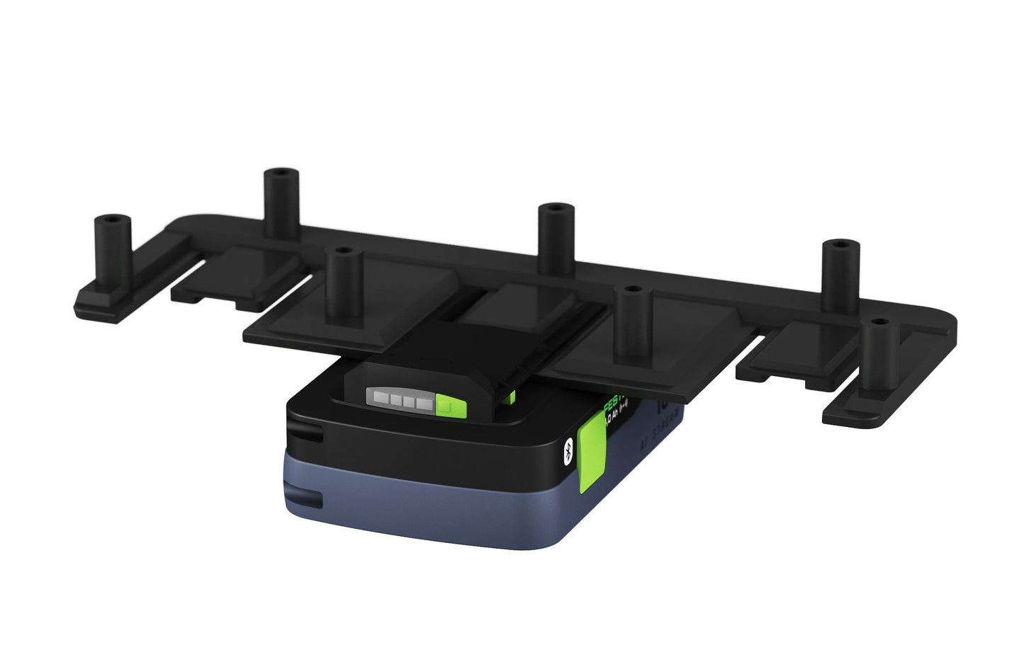 Akku Wandhalterung geeignet für Festool Akkus 18V / BP 18 Li Akku-Halterung Wandhalter (3 Akkus) inkl. Schrauben & Dübel