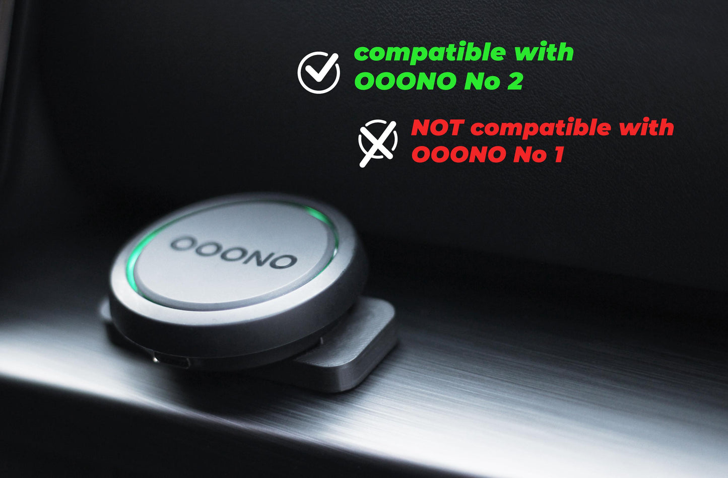 Halterung für Ooono Co-Driver No.2 - Ooono 2 Halter, Magnethalter