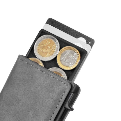 Münzfach für Slim Wallets - Universales Kleingeldfach für Kreditkartenetuis