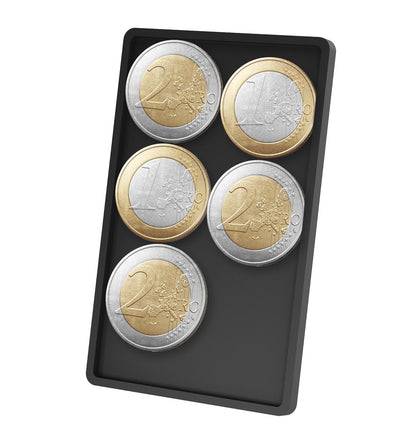 Münzfach für Slim Wallets - Universales Kleingeldfach für Kreditkartenetuis