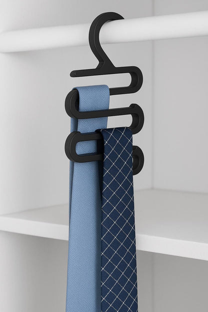 Kleiderbügel für Krawatten Gürtel Schals / Krawattenhalter Gürtelhalter Schal-Aufhänger – Kleiderschrank Halter