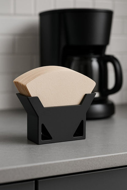 Kaffeefilter Halter Aufsteller / Kaffeefilter-Halterung Ständer Filterhalter Aufbewahrung by NewGround Designs