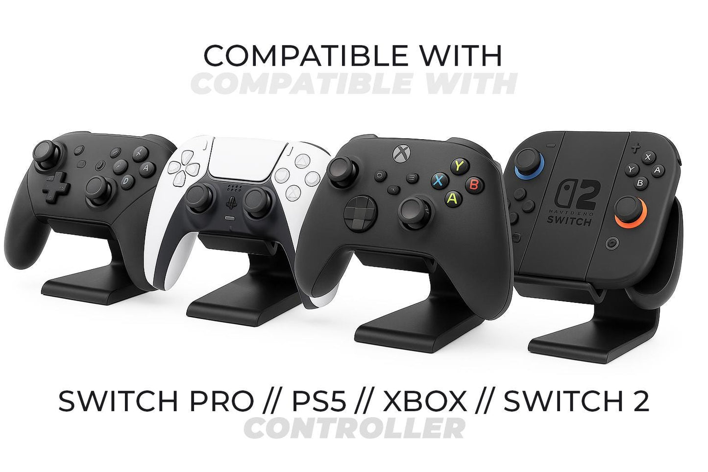 Controller Ständer Aufsteller für PS5 / XBOX / SWITCH Display Stand Halter Halterung Standfuß Videospiel Konsole Zubehör
