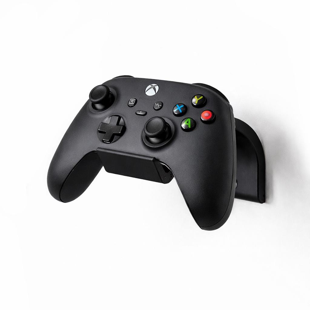 Universal Controller Wandhalter – Wandhalterung für PS5, Xbox & Switch Controller – Halterung / Halter – inkl. Montagematerial