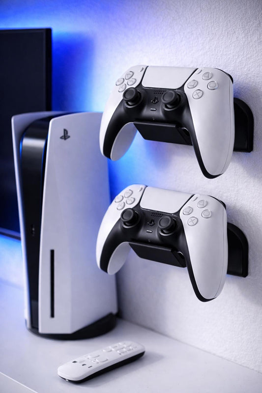 Universal Controller Wandhalter – Wandhalterung für PS5, Xbox & Switch Controller – Halterung / Halter – inkl. Montagematerial